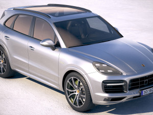 Porsche Cayenne Hybrid 2018 Modelo 3D