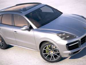 Porsche Cayenne Hybrid 2018 Modelo 3D