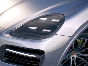 Porsche Cayenne Hybrid 2018 Modelo 3D
