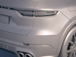 Porsche Cayenne Hybrid 2018 Modelo 3D