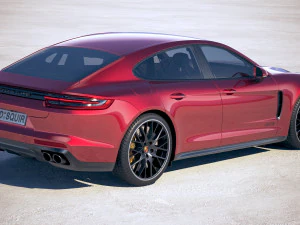 Porsche Panamera GTS 2019 3D Model