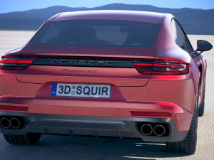 Porsche Panamera GTS 2019 3D Model