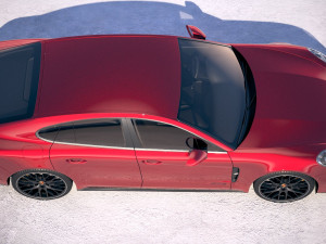 Porsche Panamera GTS 2019 3D Model