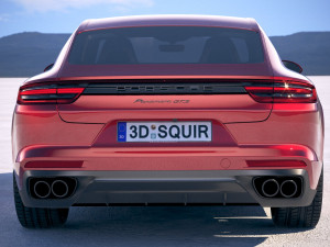 Porsche Panamera GTS 2019 3D Model