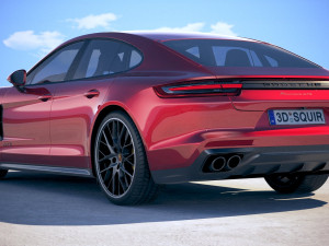 Porsche Panamera GTS 2019 3D Model