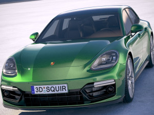 Porsche Panamera GTS Sport Turismo 2019 3D Модель