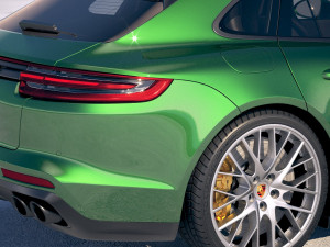 Porsche Panamera GTS Sport Turismo 2019 3D Модель
