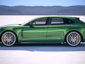 Porsche Panamera GTS Sport Turismo 2019 3D Модель