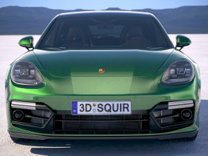 Porsche Panamera GTS Sport Turismo 2019 3D Модель
