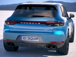 Porshce Macan 2019 3D 모델