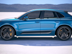 Porshce Macan 2019 3D 모델