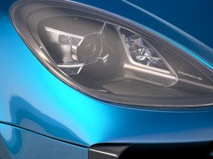 Porshce Macan 2019 3D 모델