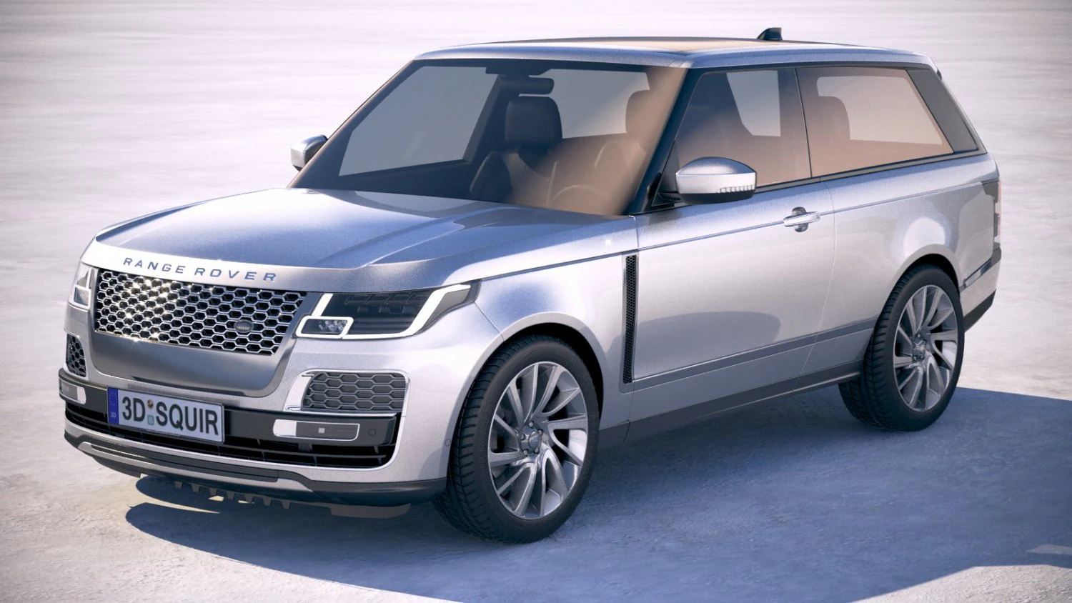 Range Rover SV Coupe 2019 3D Model .c4d .max .obj .3ds .fbx .stl .blend 