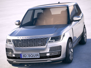 Range Rover SV Coupe 2019 3D Model
