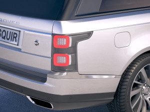 Range Rover SV Coupe 2019 3D Model