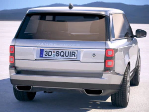 Range Rover SV Coupe 2019 3D Model