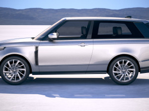 Range Rover SV Coupe 2019 3D Model