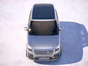 Range Rover SV Coupe 2019 3D Model