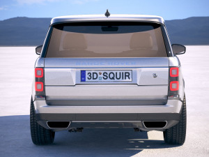 Range Rover SV Coupe 2019 3D Model