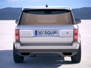 Range Rover SV Coupe 2019 3D Model