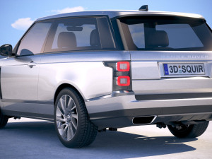 Range Rover SV Coupe 2019 3D Model