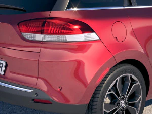 Renault Clio Wagon 2018 3D Model