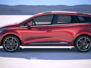 Renault Clio Wagon 2018 3D Model