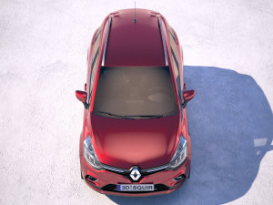Renault Clio Wagon 2018 3D-Modell