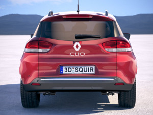 Renault Clio Wagon 2018 3D-Modell