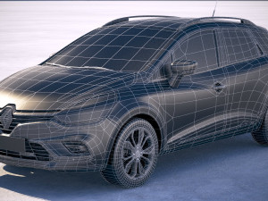 Renault Clio Wagon 2018 3D-Modell