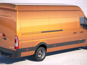 Renault Master Van 2018 Maxi Modello 3D