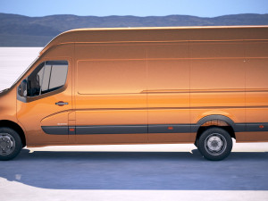 Renault Master Van 2018 Maxi 3D Model