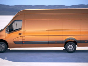 Renault Master Van 2018 Maxi Modello 3D