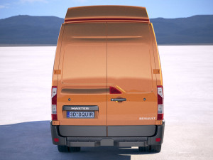Renault Master Van 2018 Maxi 3D Model