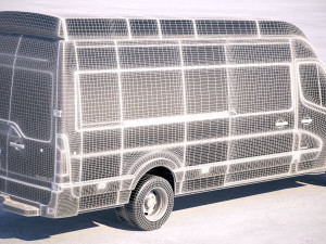 Renault Master Van 2018 Maxi 3D Model