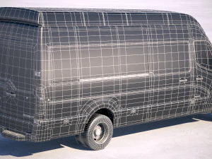 Renault Master Van 2018 Maxi Modello 3D