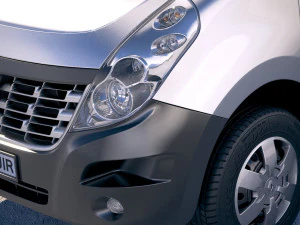 Renault Master Van 2018 M&eacute;dio Modelo 3D