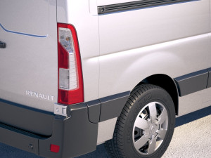 Renault Master Van 2018 Mid 3D 모델