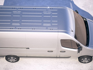 Renault Master Van 2018 Mid 3D 모델