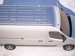 Renault Master Van 2018 M&eacute;dio Modelo 3D