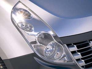 Renault Master Van 2018 M&eacute;dio Modelo 3D