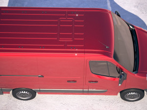 Renault Master Van 2018 Short Low 3D Модель
