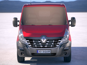Renault Master Van 2018 Short Low 3D Модель