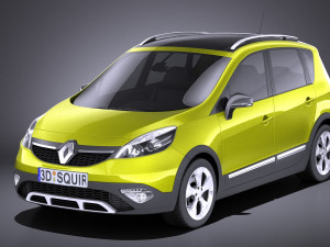 Renault Scenic Xmod 2016 vray 3D Model