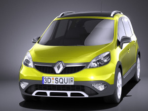 Renault Scenic Xmod 2016 vray 3D 모델
