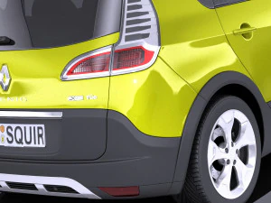 Renault Scenic Xmod 2016 vray 3D Model