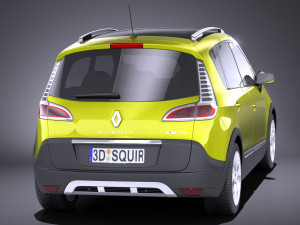 Renault Scenic Xmod 2016 vray 3D 모델