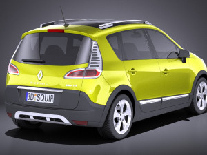 Renault Scenic Xmod 2016 vray 3D 모델