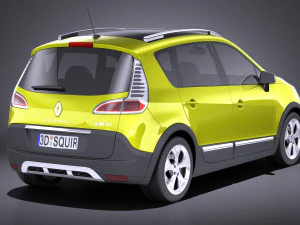 Renault Scenic Xmod 2016 vray 3D Model