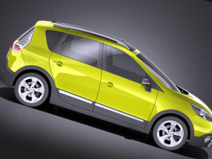 Renault Scenic Xmod 2016 vray 3D 모델